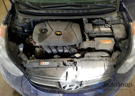 2013 Hyundai Elantra Gls from USA, damaged, VIN 5NPDH4AEXDH239981